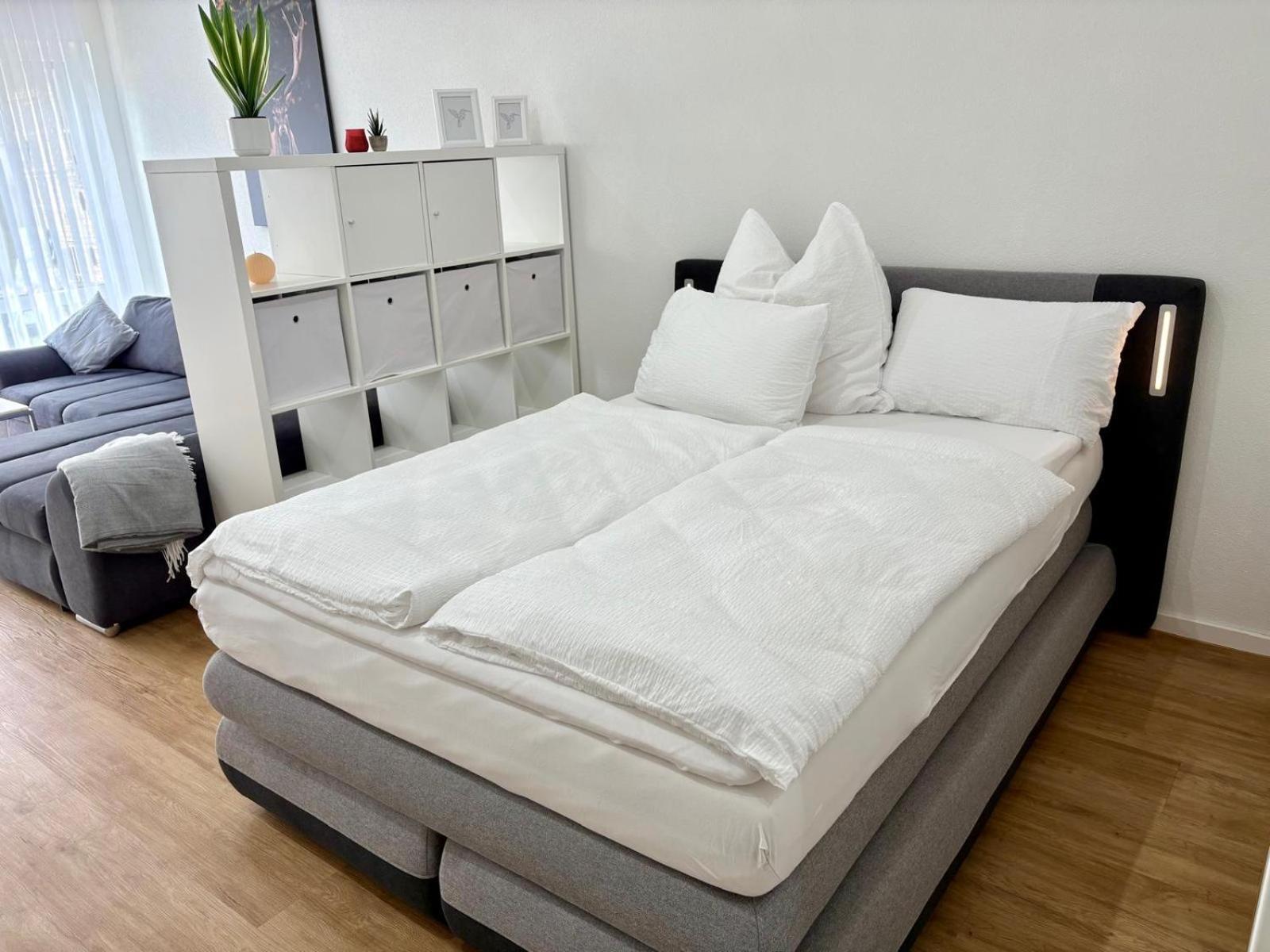 Cityapartment direkt am Hafen Friedrichshafen Bagian luar foto